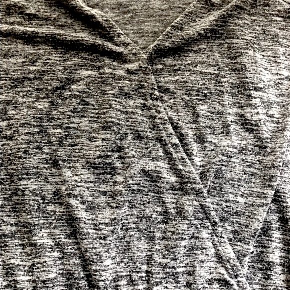 Icon apparel Heather grey one piece  surplice casual jumpsuit small - Picture 5 of 8